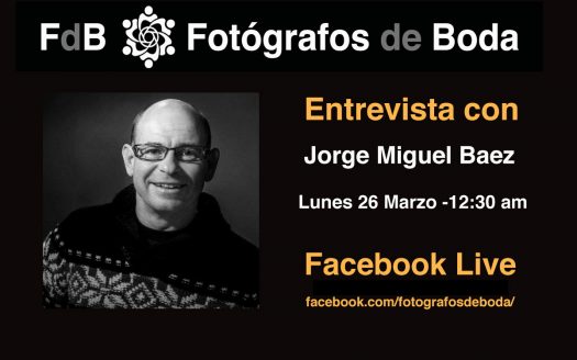 Entrevista fotógrafo de bodas Jorge Baez
