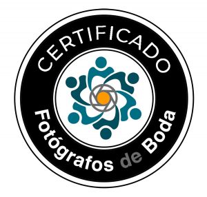logotipo do fotógrafo de certificado fdb