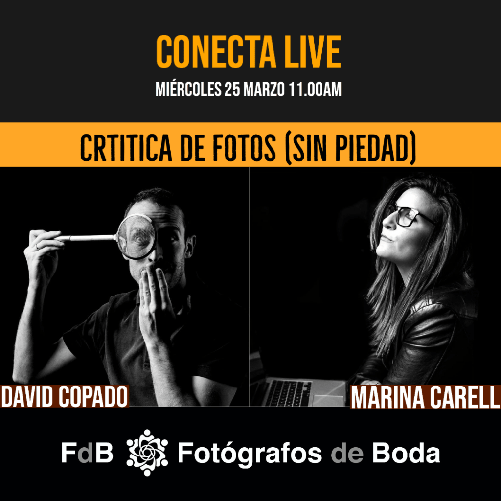 critic of photos with David copado and marina carell