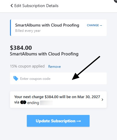smart album discount